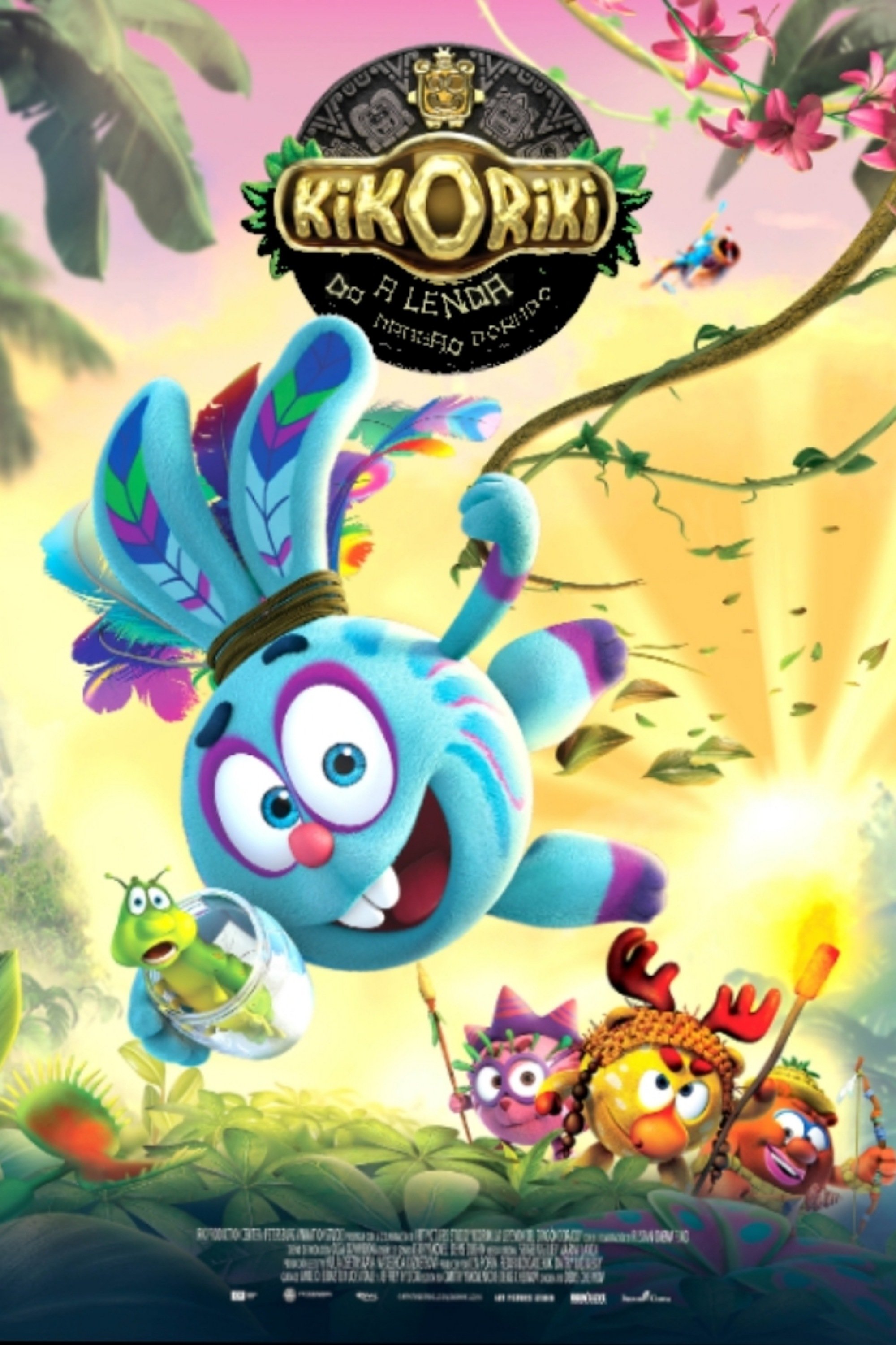 Poster de Kikoriki - A Lenda do Dragão Dourado