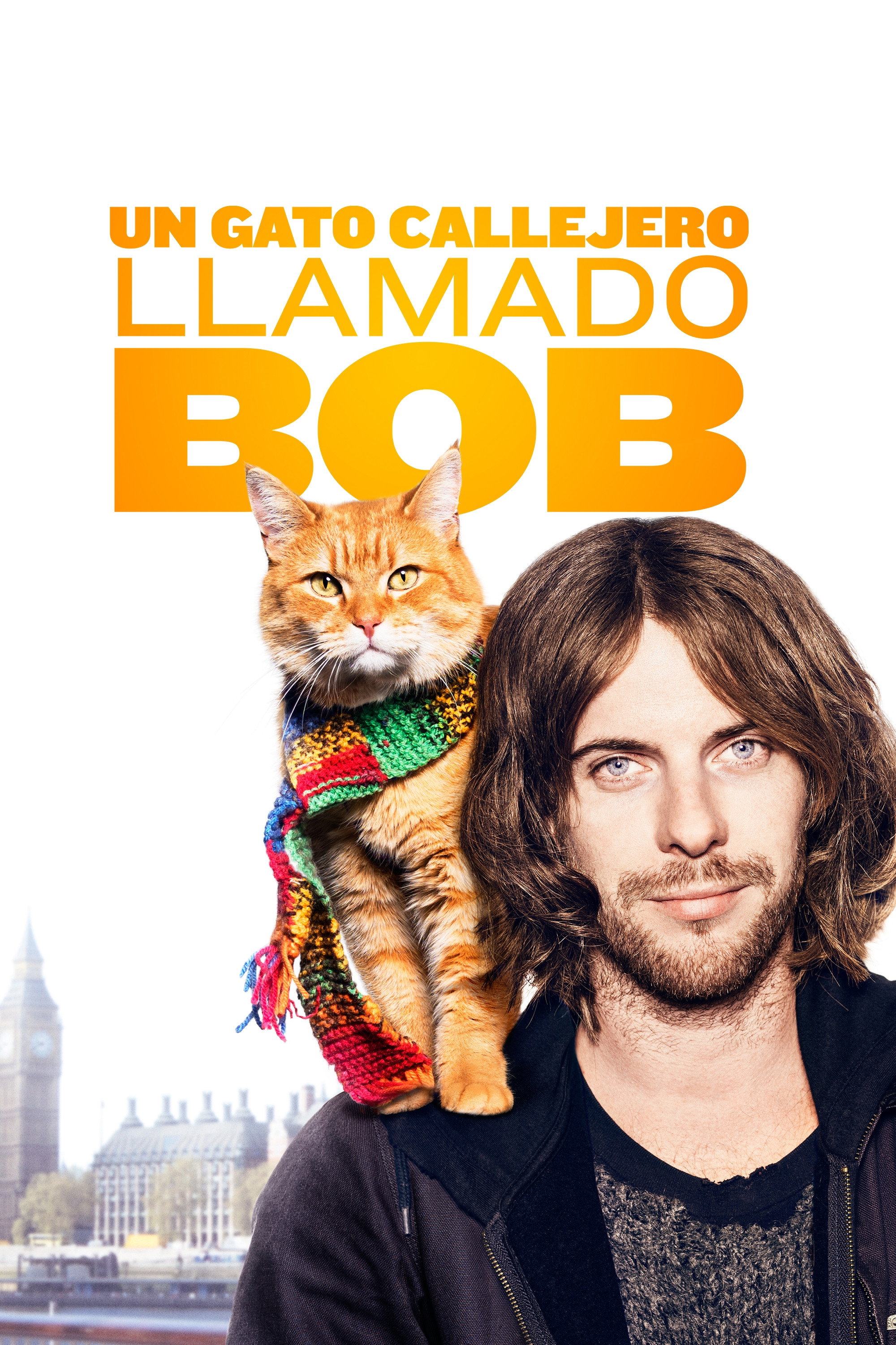 Un día James Bowen, un músico callejero de Londres, se encuentra en su apartamento un gato herido abandonado al que llama Bob... Basado en un bestseller del propio James Bowen (A Street Cat Named Bob, and How he Saved my Life) que estuvo en Inglaterra 52 semanas consecutivas en la lista de los más vendidos.