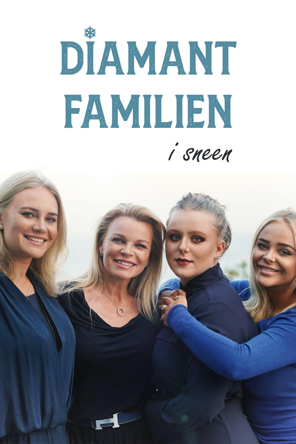 Poster de Diamantfamilien i sneen