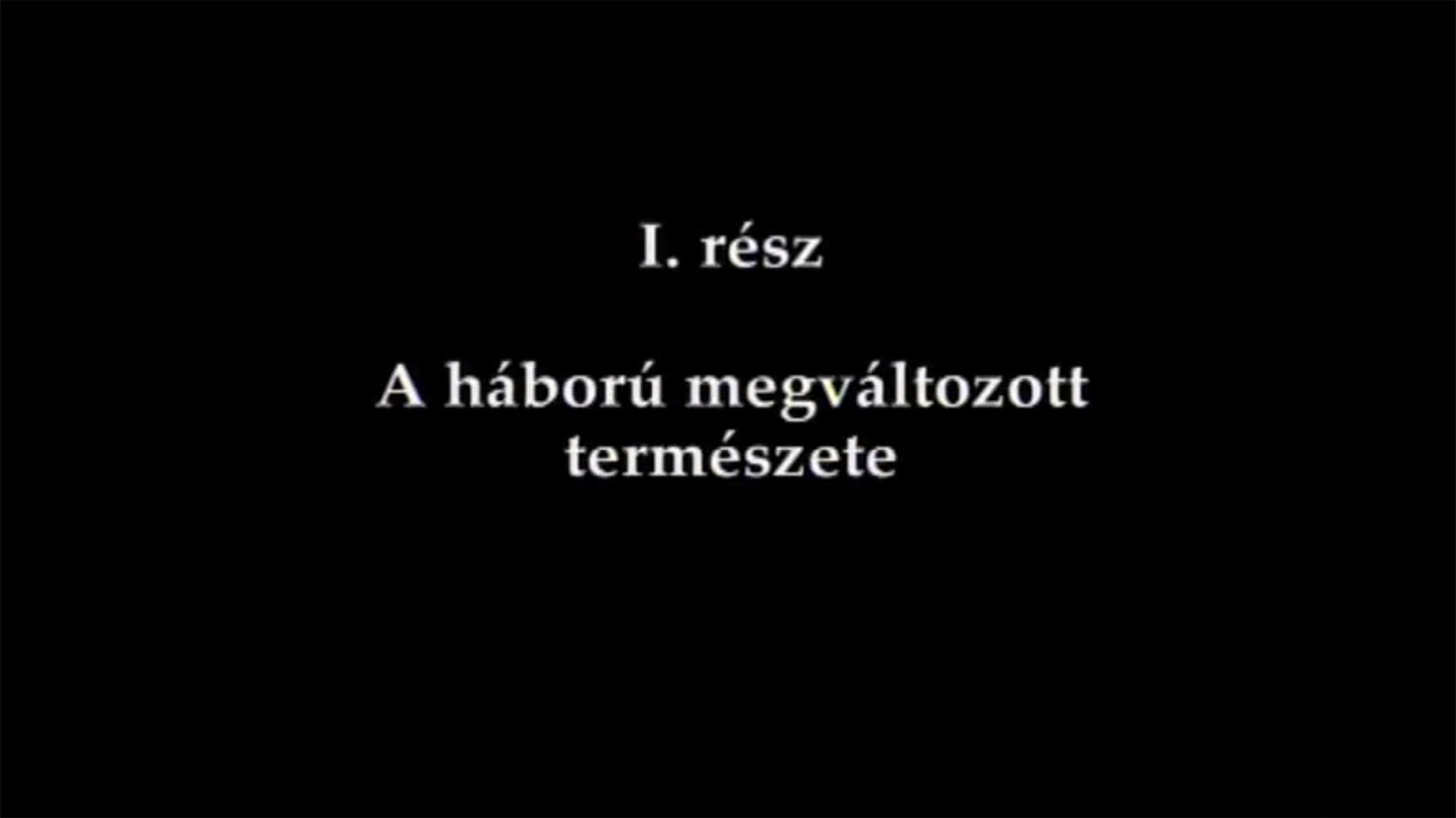 Háború a nemzet ellen