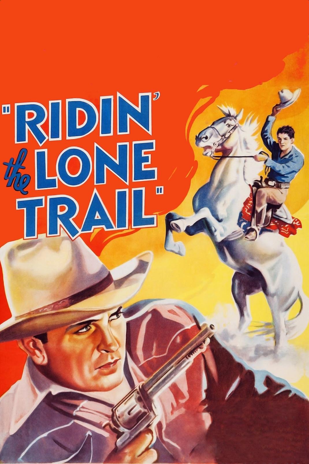Poster de Ridin' the Lone Trail