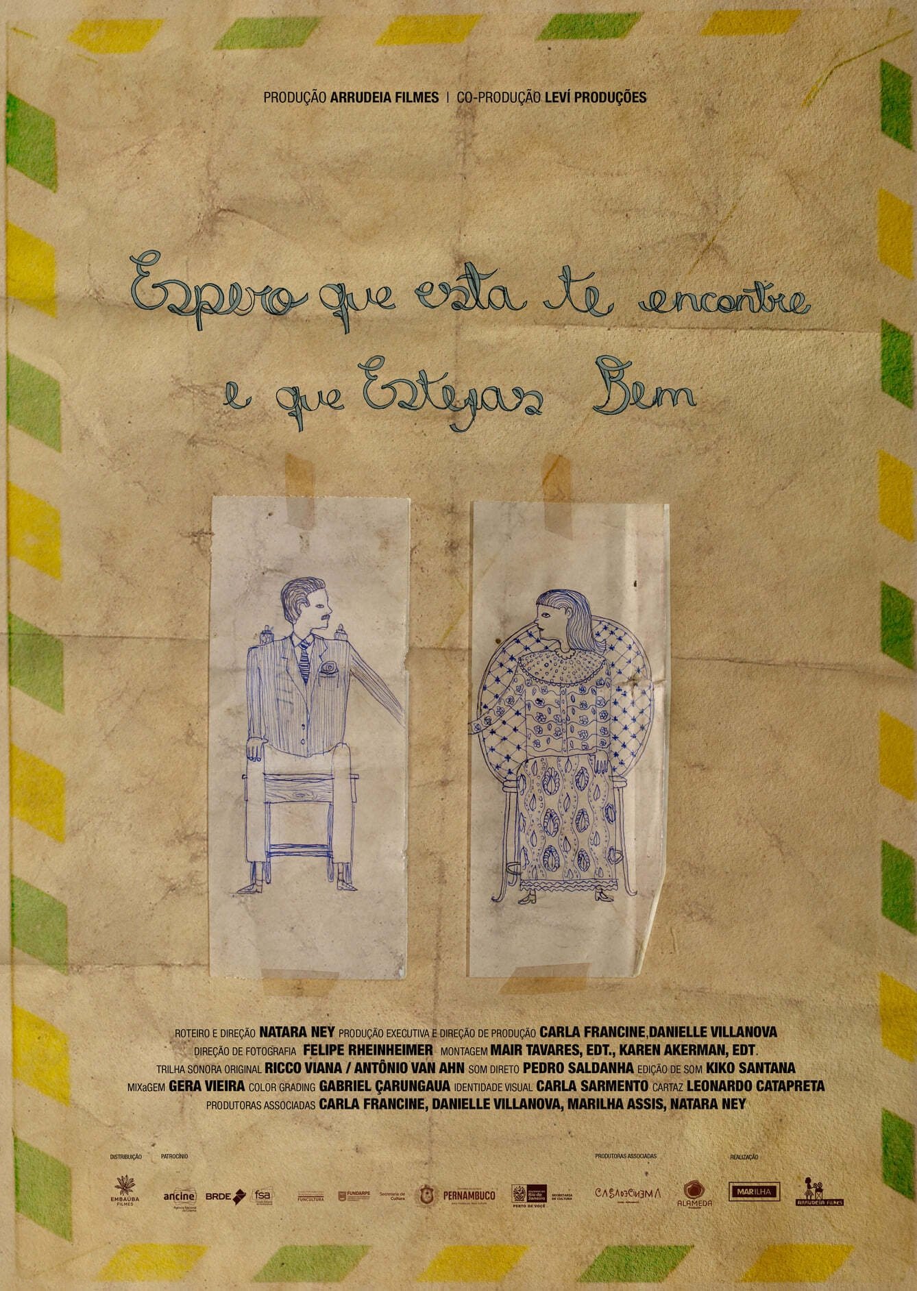 Poster de Espero que Esta te Encontre e que Estejas Bem