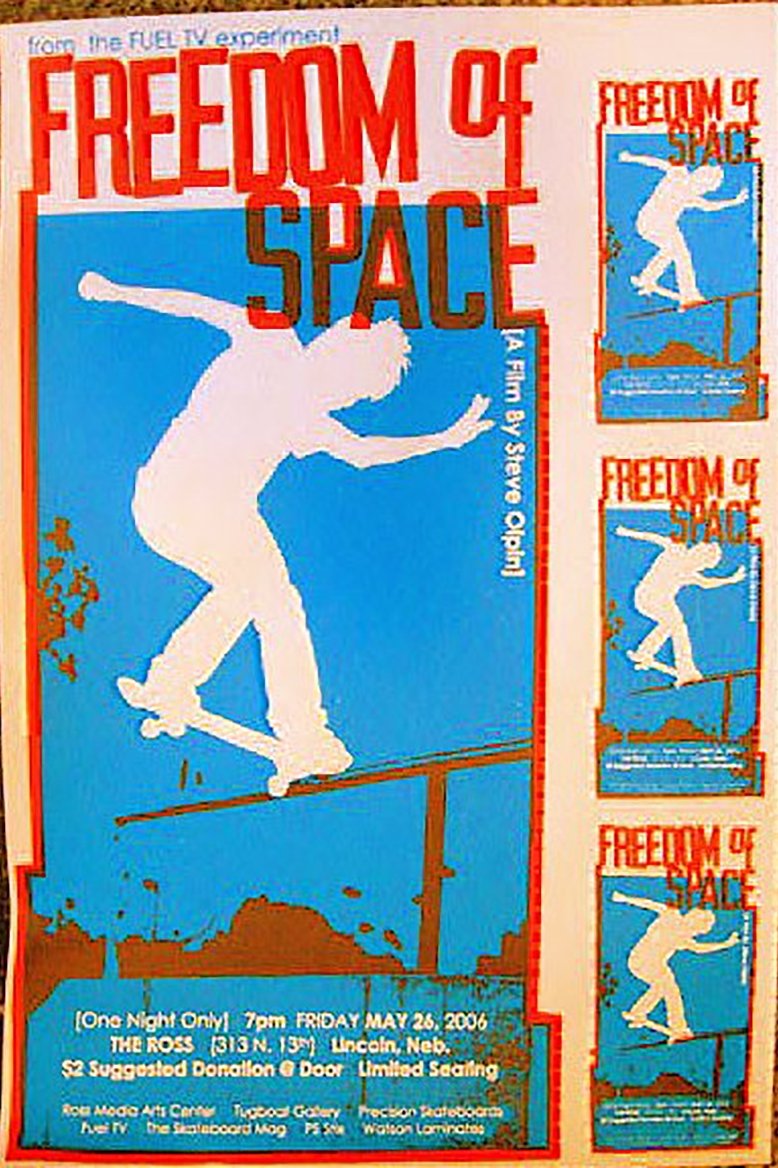 Poster de Freedom of Space: Skateboard Culture and the Public Space
