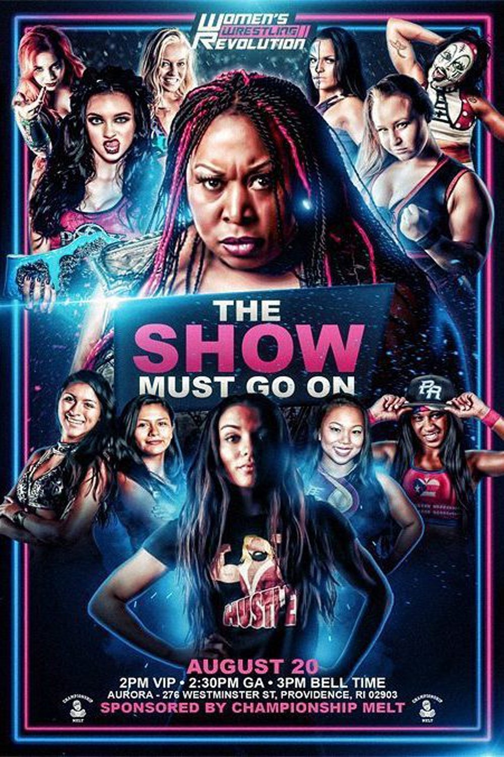 Poster de WWR The Show Must Go On