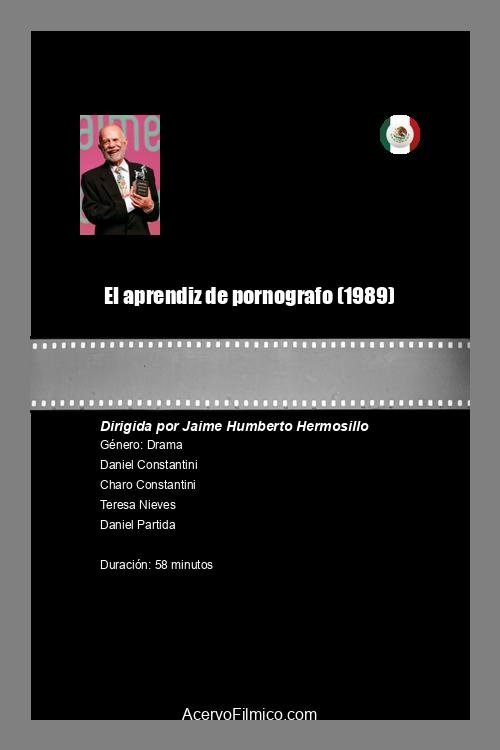 El aprendiz de pornógrafo