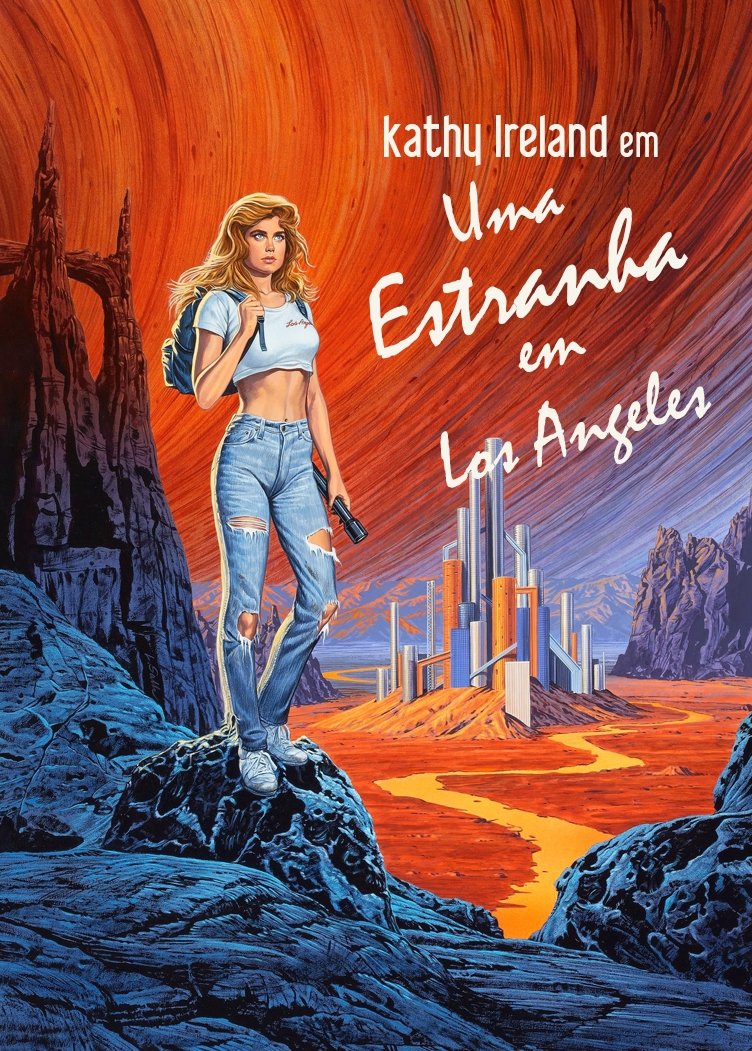 Poster de Uma Estranha de Los Angeles