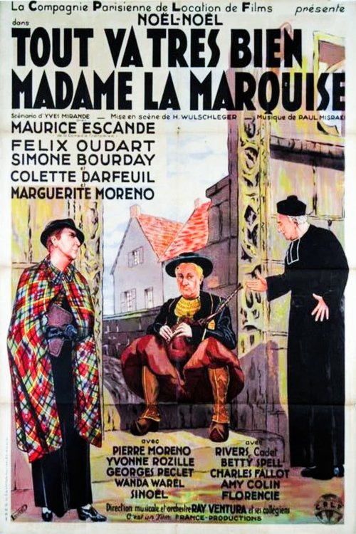 Poster de Tout va très bien madame la marquise