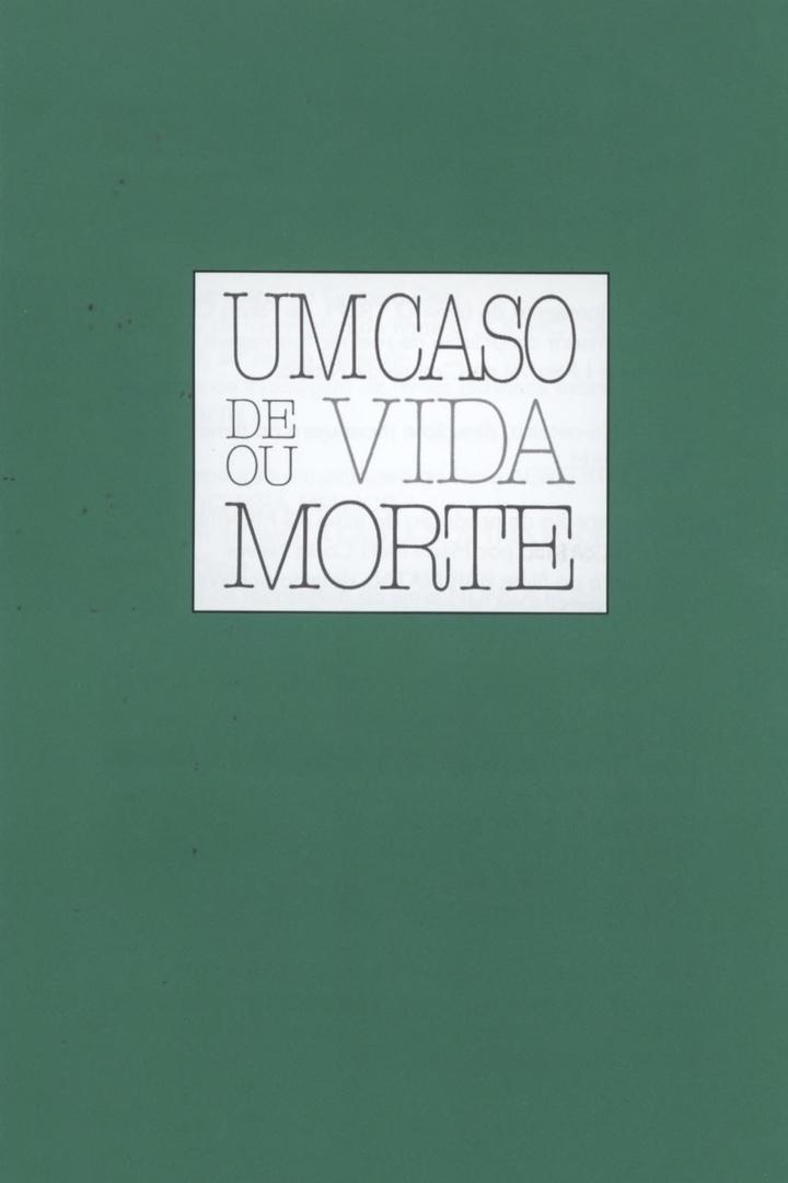 Poster de Um Caso de Vida ou Morte