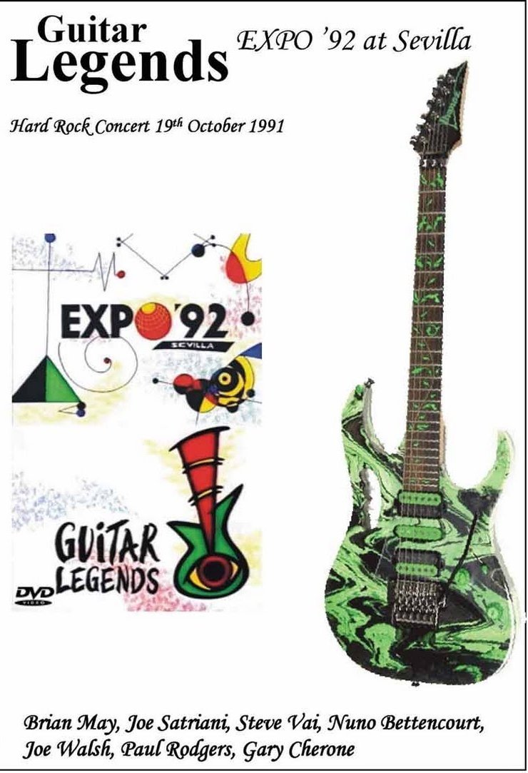 Poster de Guitar Legends EXPO '92 at Sevilla - The Hard Rock Night