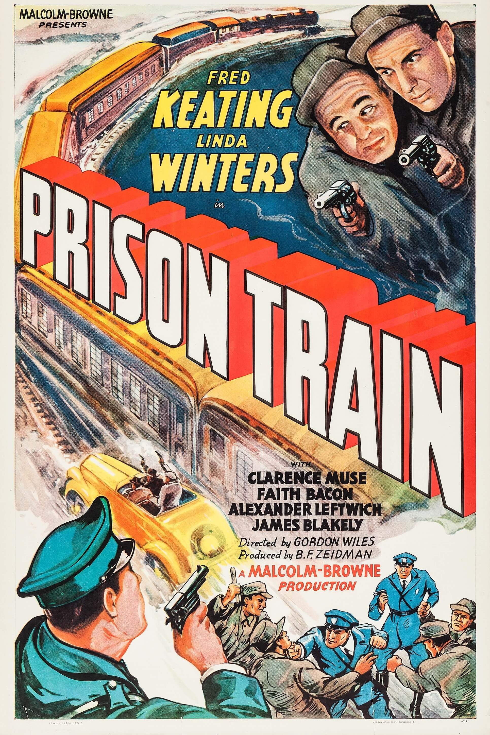 Poster de Prison Train