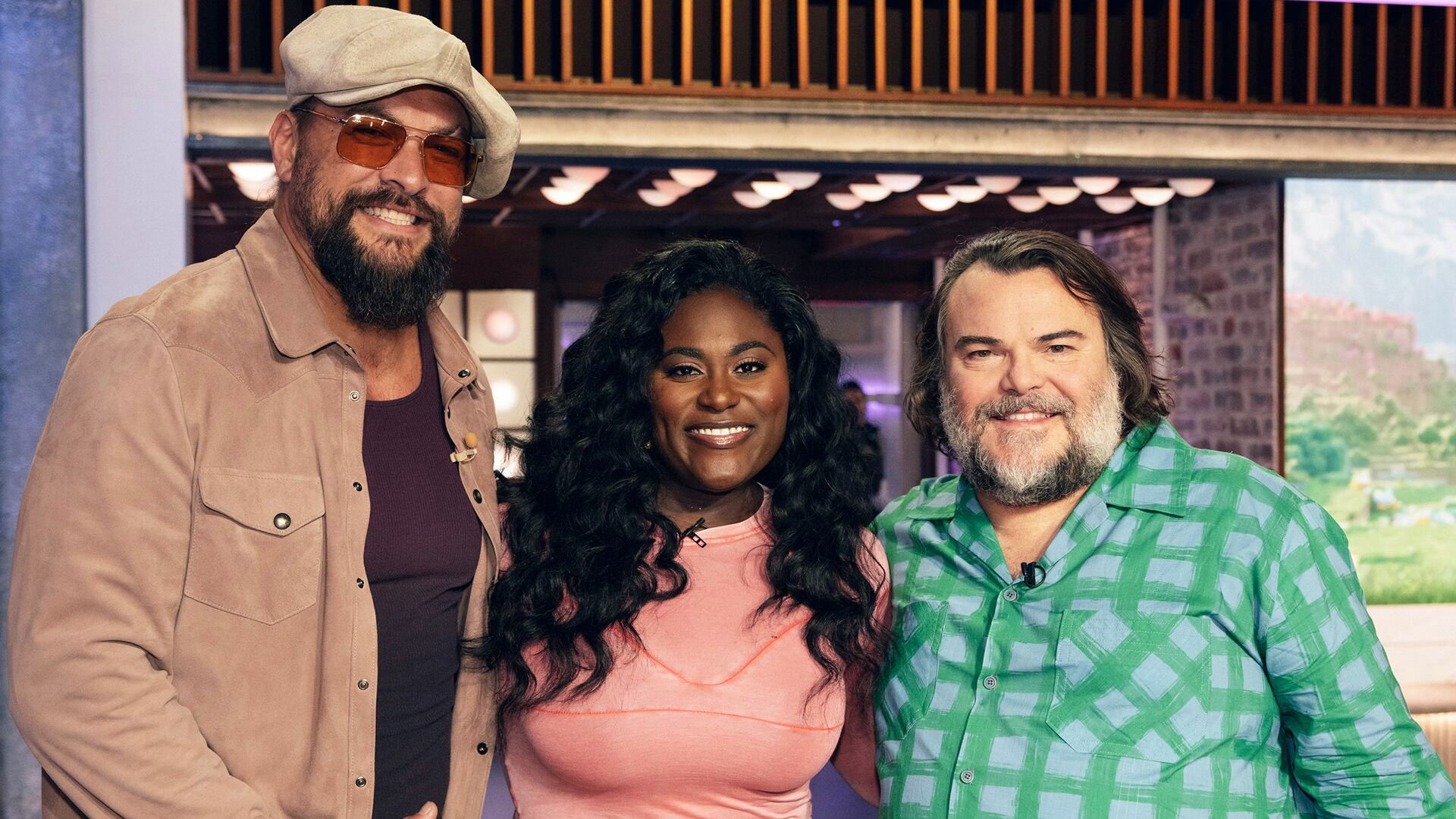 Jack Black, Danielle Brooks, Jason Momoa