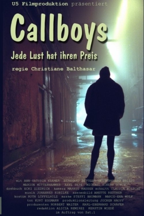 Poster de Callboys - Jede Lust hat ihren Preis