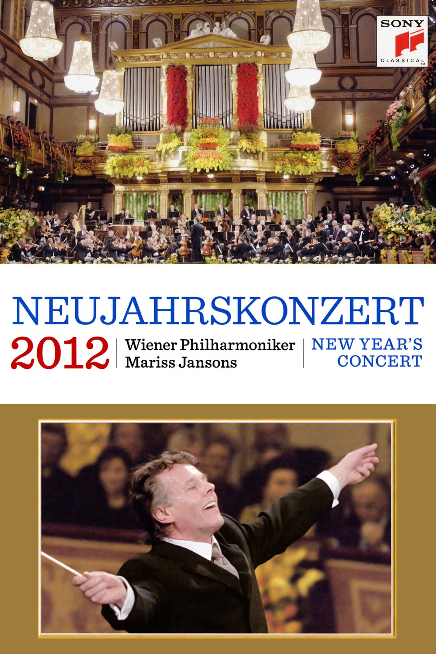 Poster de Neujahrskonzert der Wiener Philharmoniker 2012