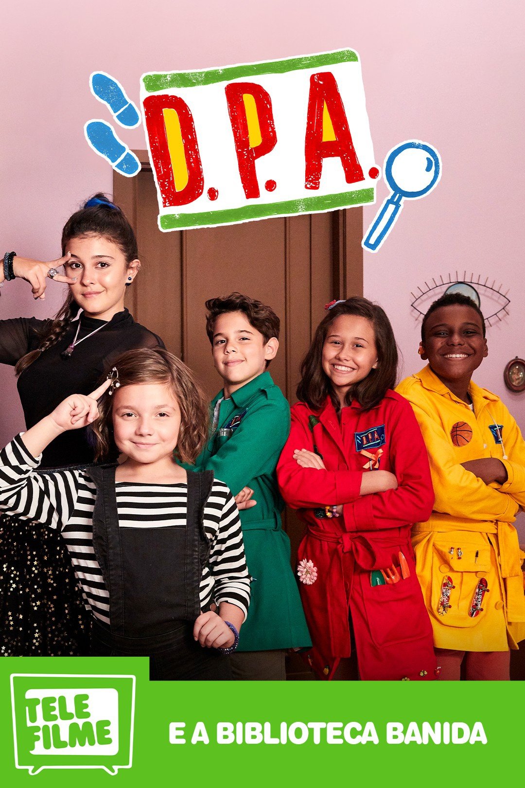 Poster de D.P.A. e a Biblioteca Banida