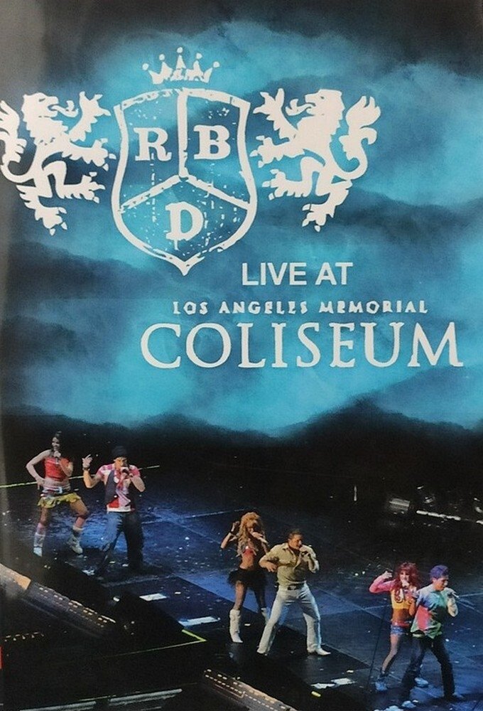 Poster de RBD - Live at Los Angeles Memorial Coliseum