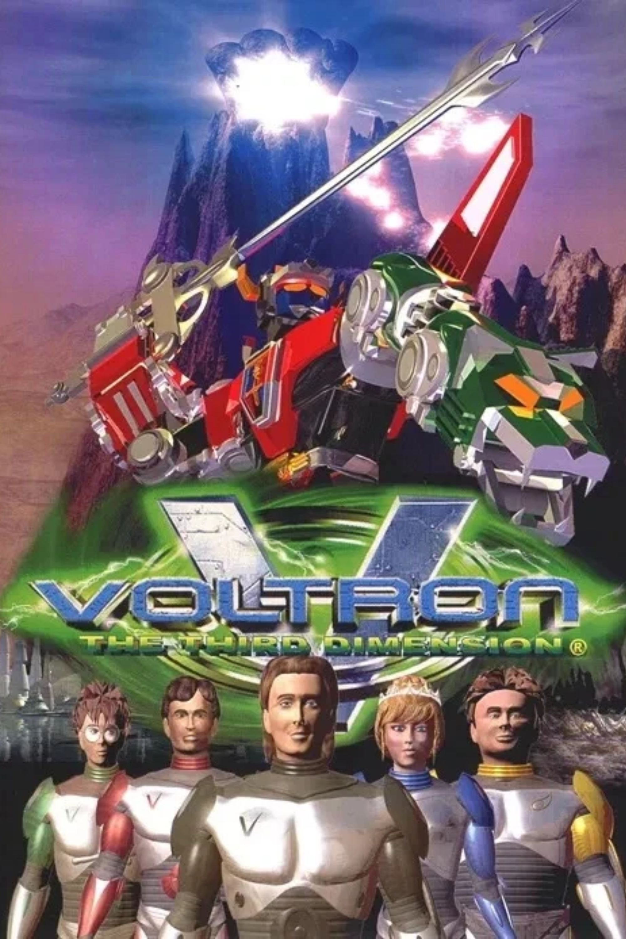 Poster de Voltron: The Third Dimension