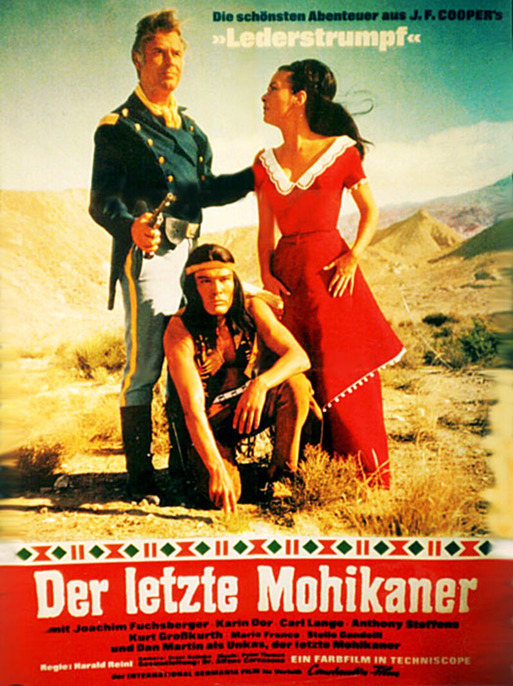 Poster de Der letzte Mohikaner