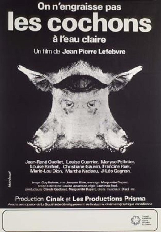 Poster de On n'engraisse pas les cochons à l'eau claire
