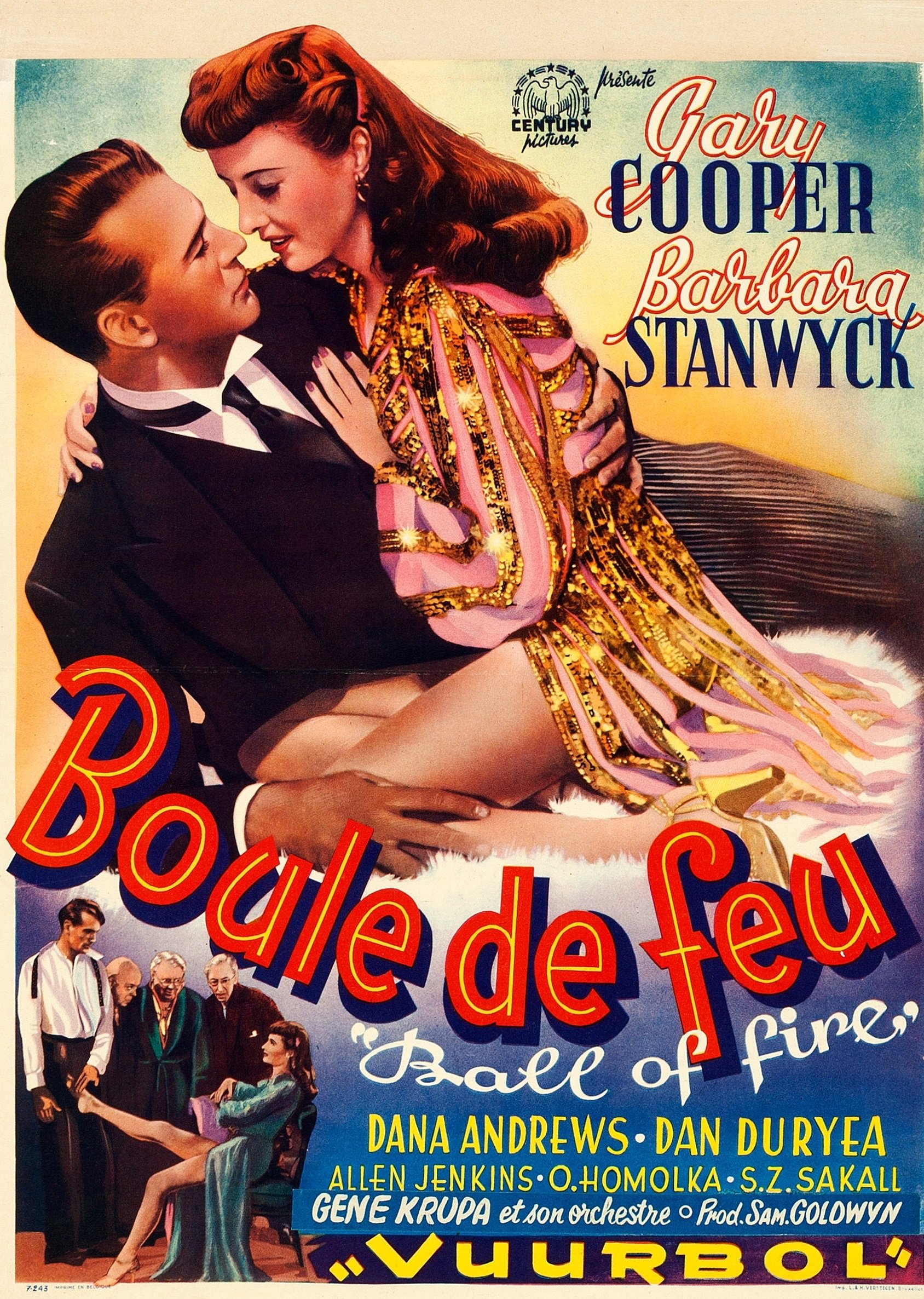 Affiche du film Ball of Fire