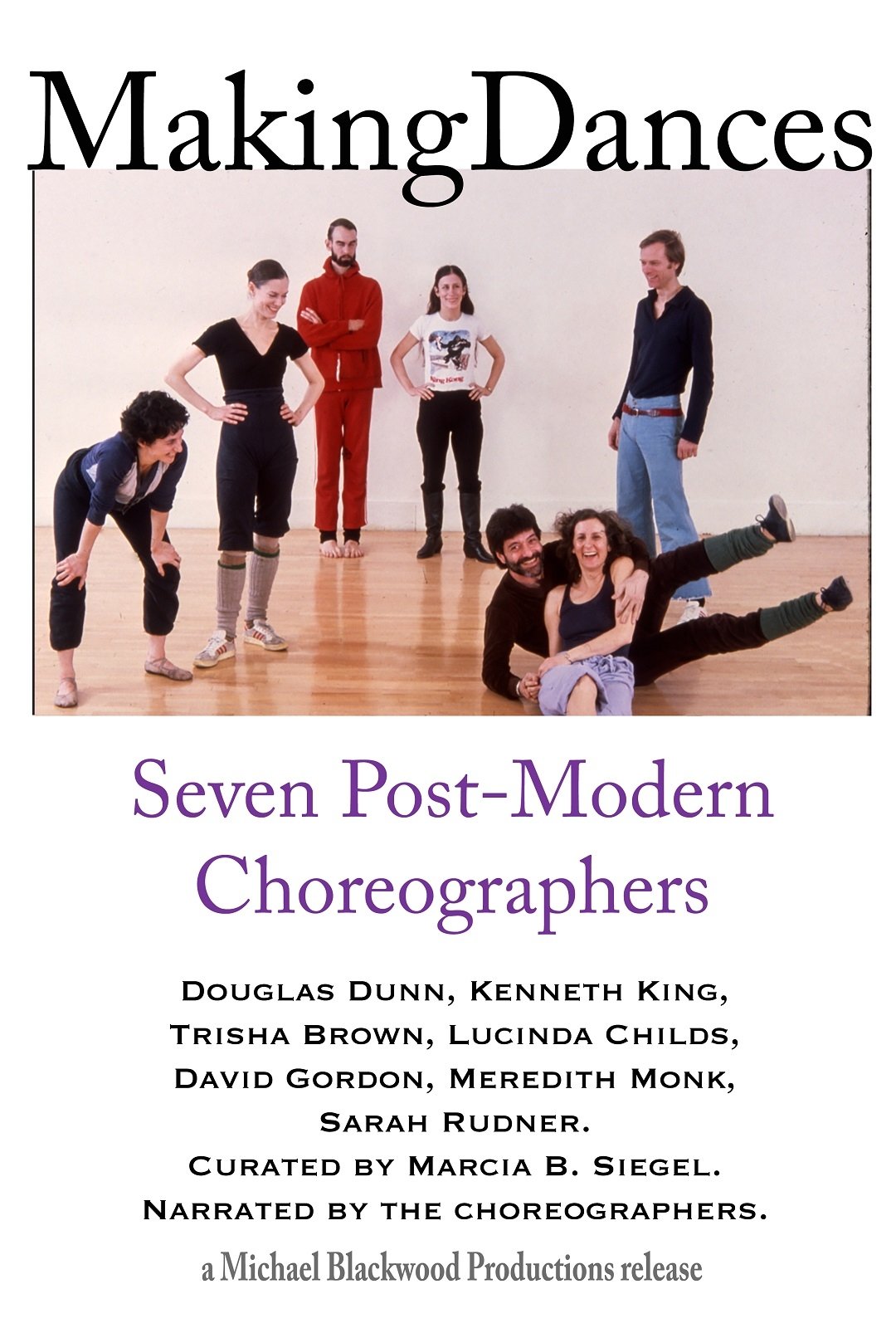 Poster de Making Dances: Seven Post-Modern Choreographers