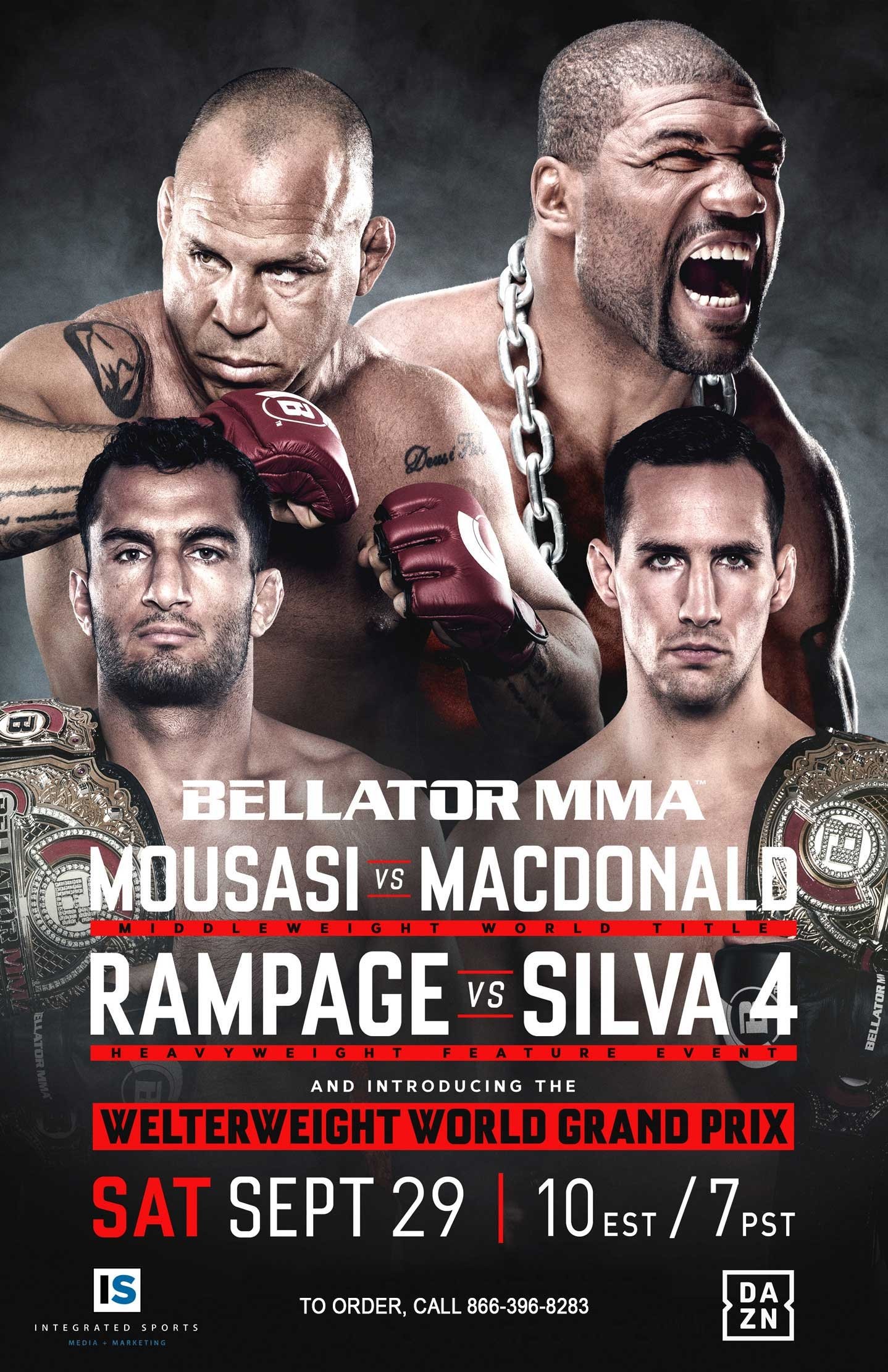 Affiche du film Bellator 206: Mousasi vs. MacDonald