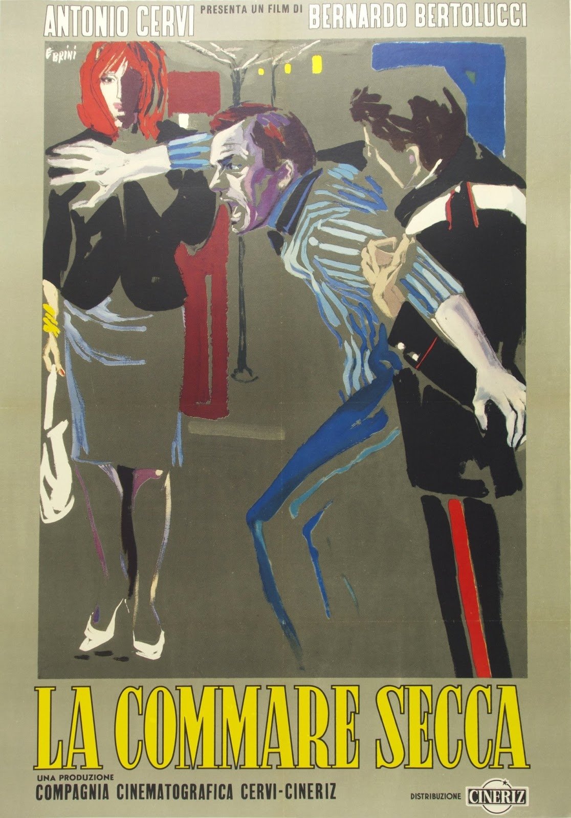 Poster de La commare secca