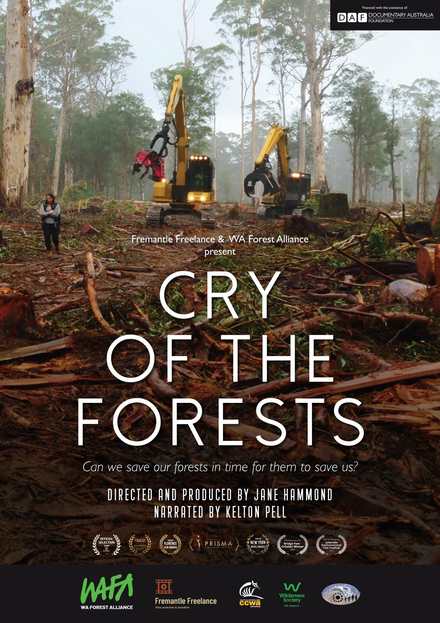 Poster de Cry of the Forests - A Western Australian Story