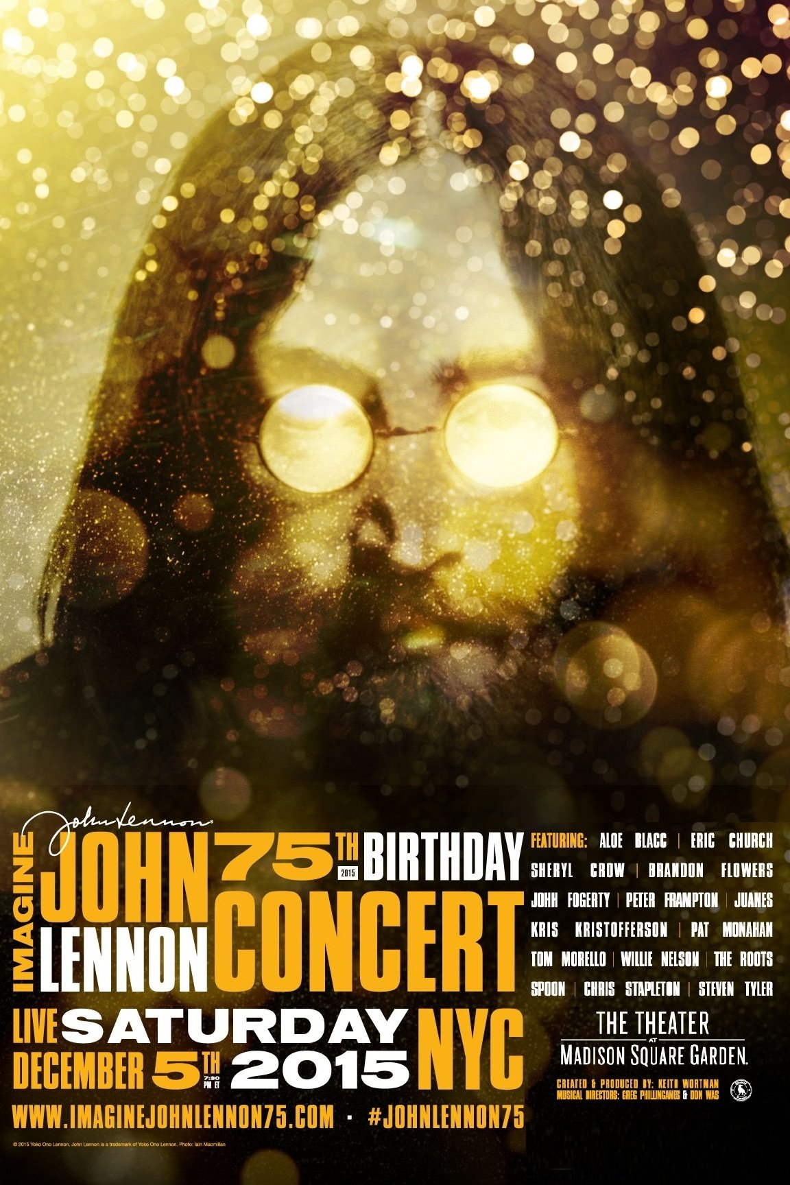 Poster de Imagine: John Lennon 75th Birthday Concert