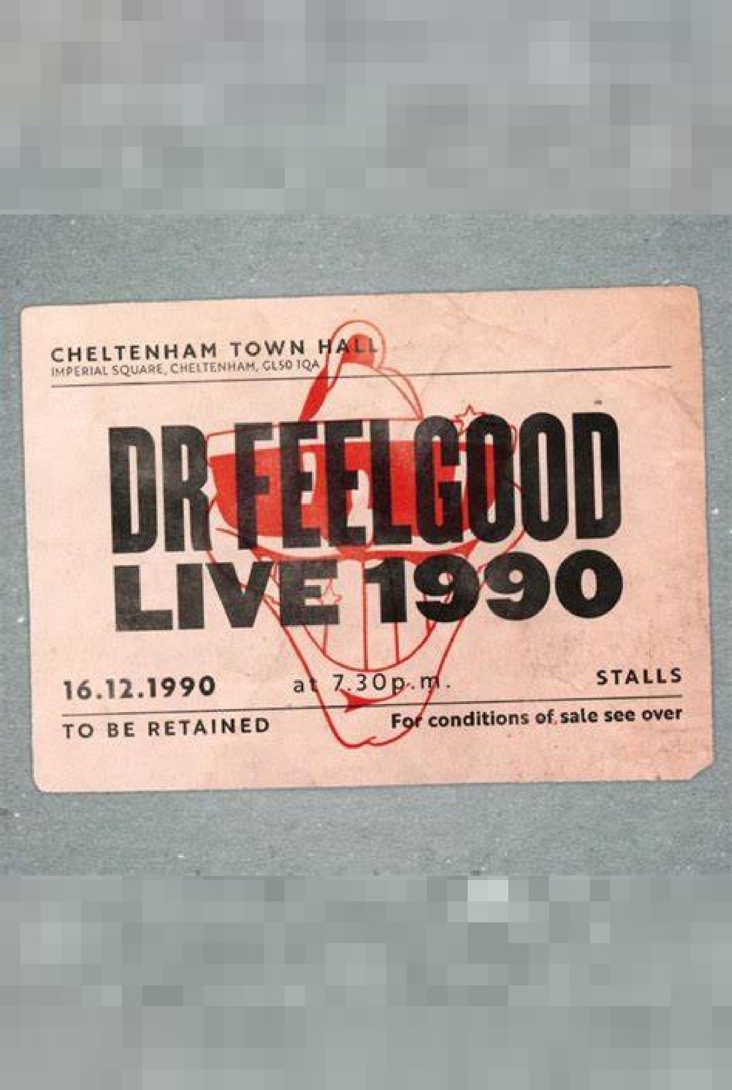 Poster de Dr. Feelgood: Live 1990 at Cheltenham Town Hall