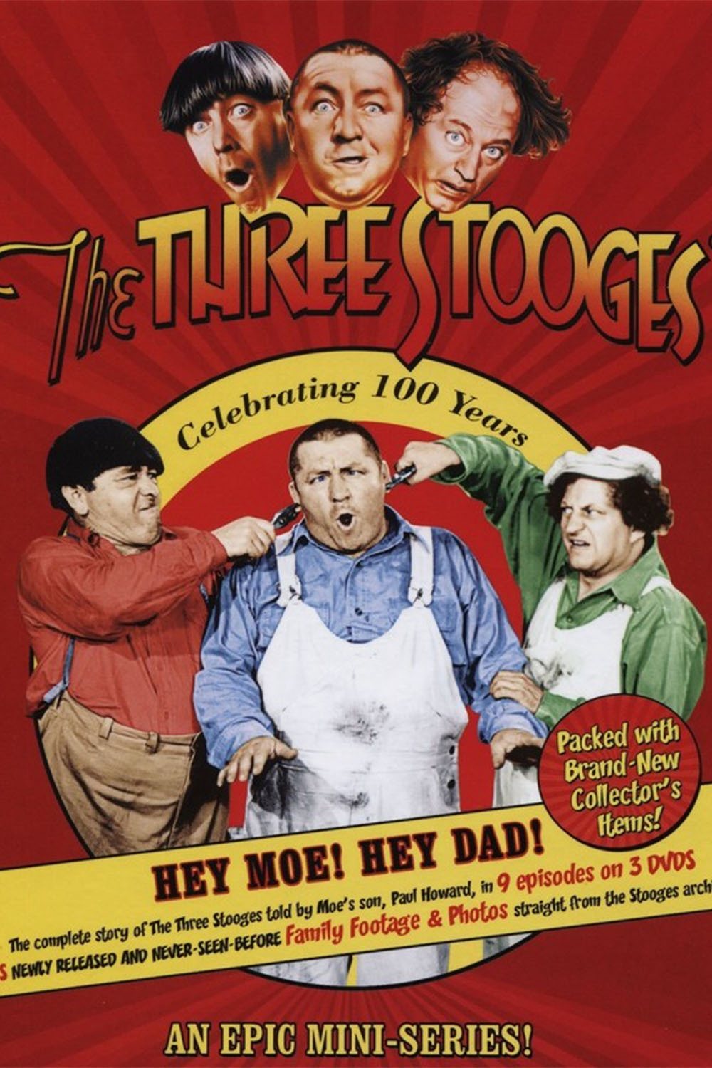 Poster de The Three Stooges: Hey Moe! Hey Dad!