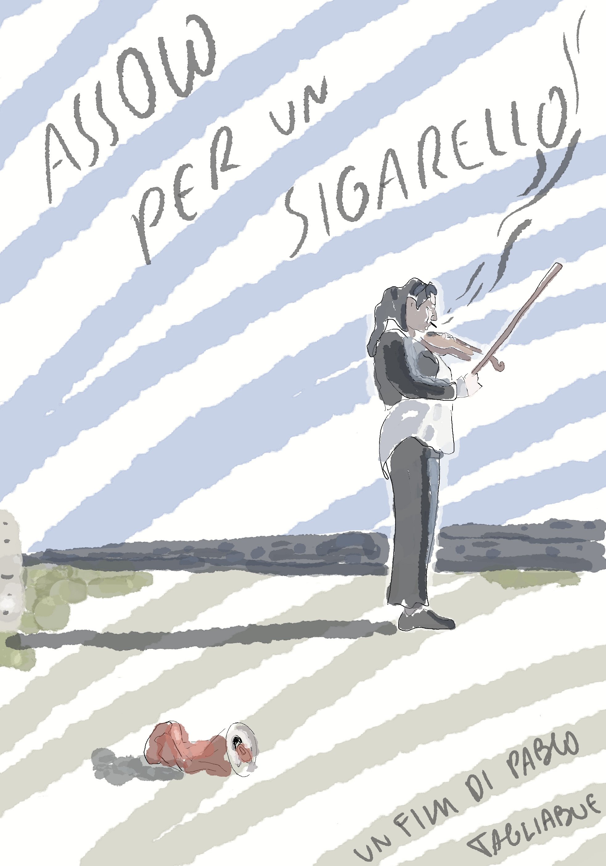 Poster de Assolo per un sigarello