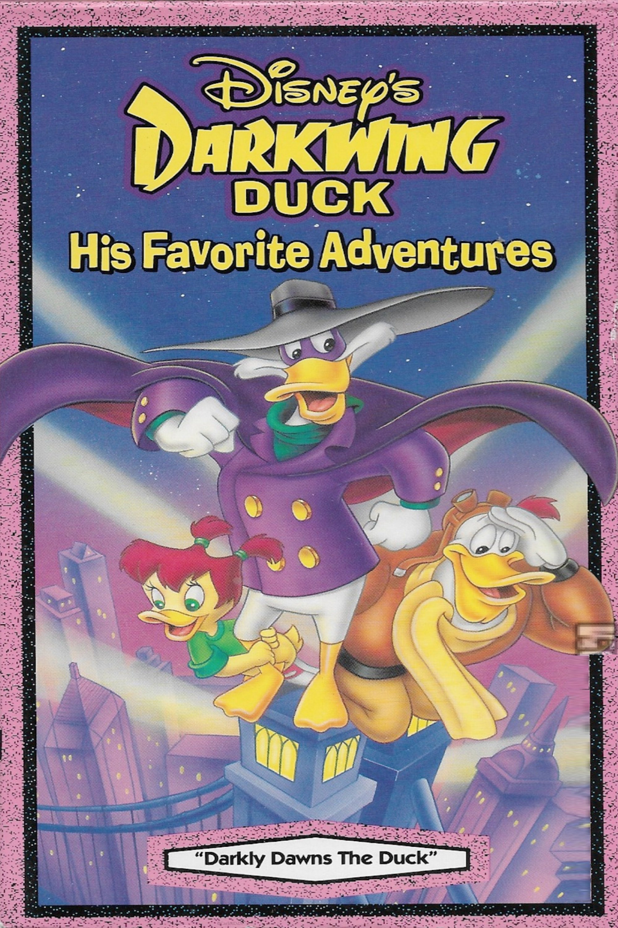 Poster de Darkwing Duck. His favorite adventures: Darkly Dawns The Duck