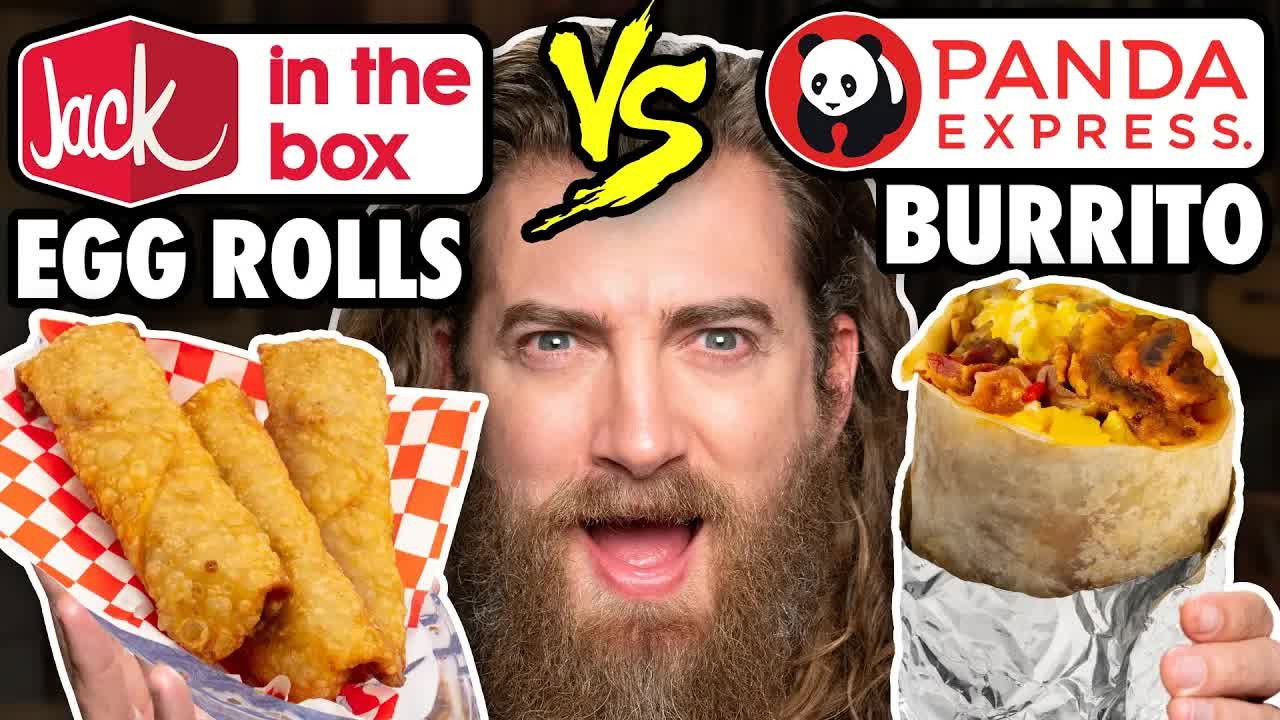 Jack In The Box & Panda Express Mashup (Taste Test)