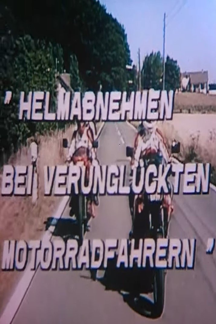 Poster de Helm abnehmen bei verunglückten Motorradfahrern