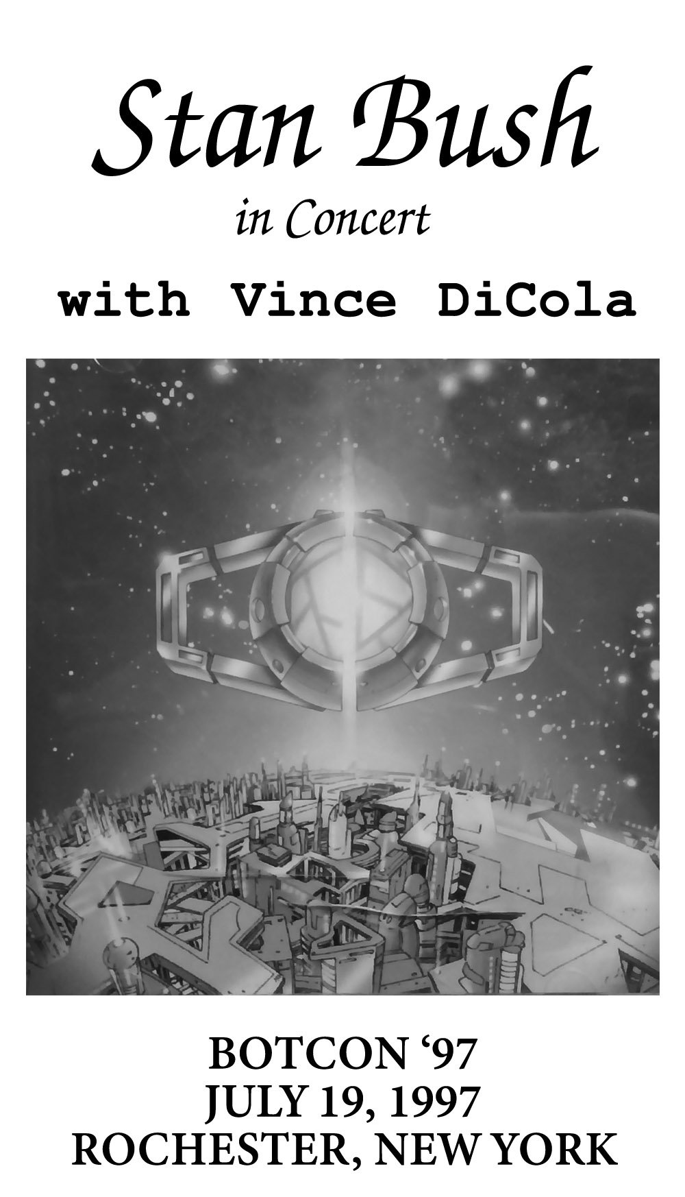 Poster de Stan Bush in Concert with Vince Dicola: Botcon '97