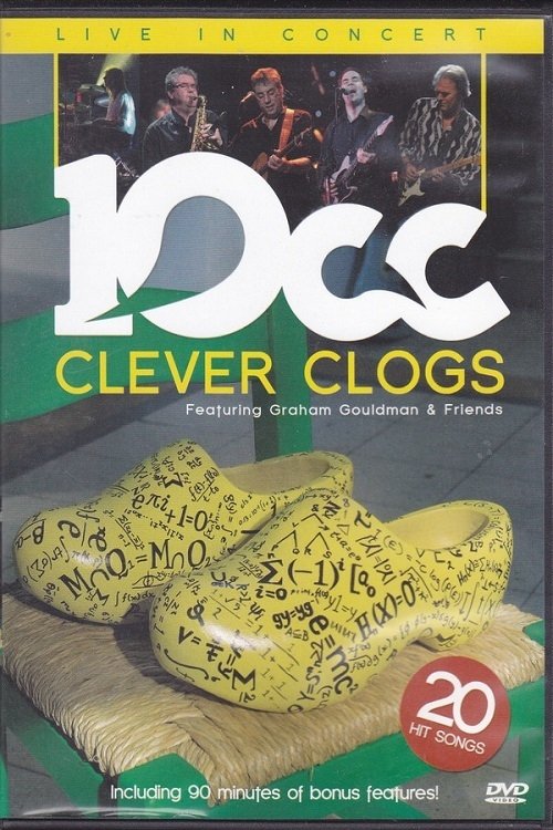Poster de 10cc - Clever Clogs. Live in Concert