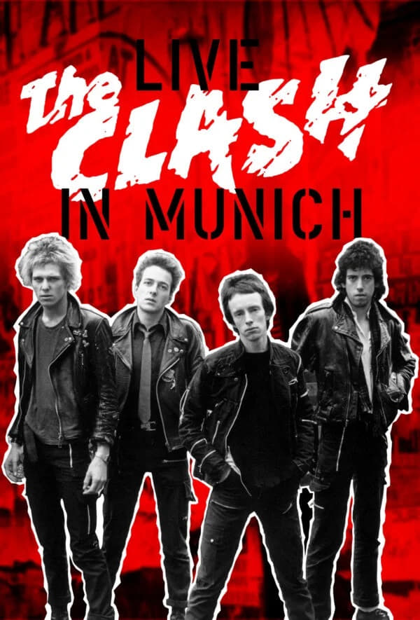 Poster de The Clash - Live in Munich, 3rd October 1977