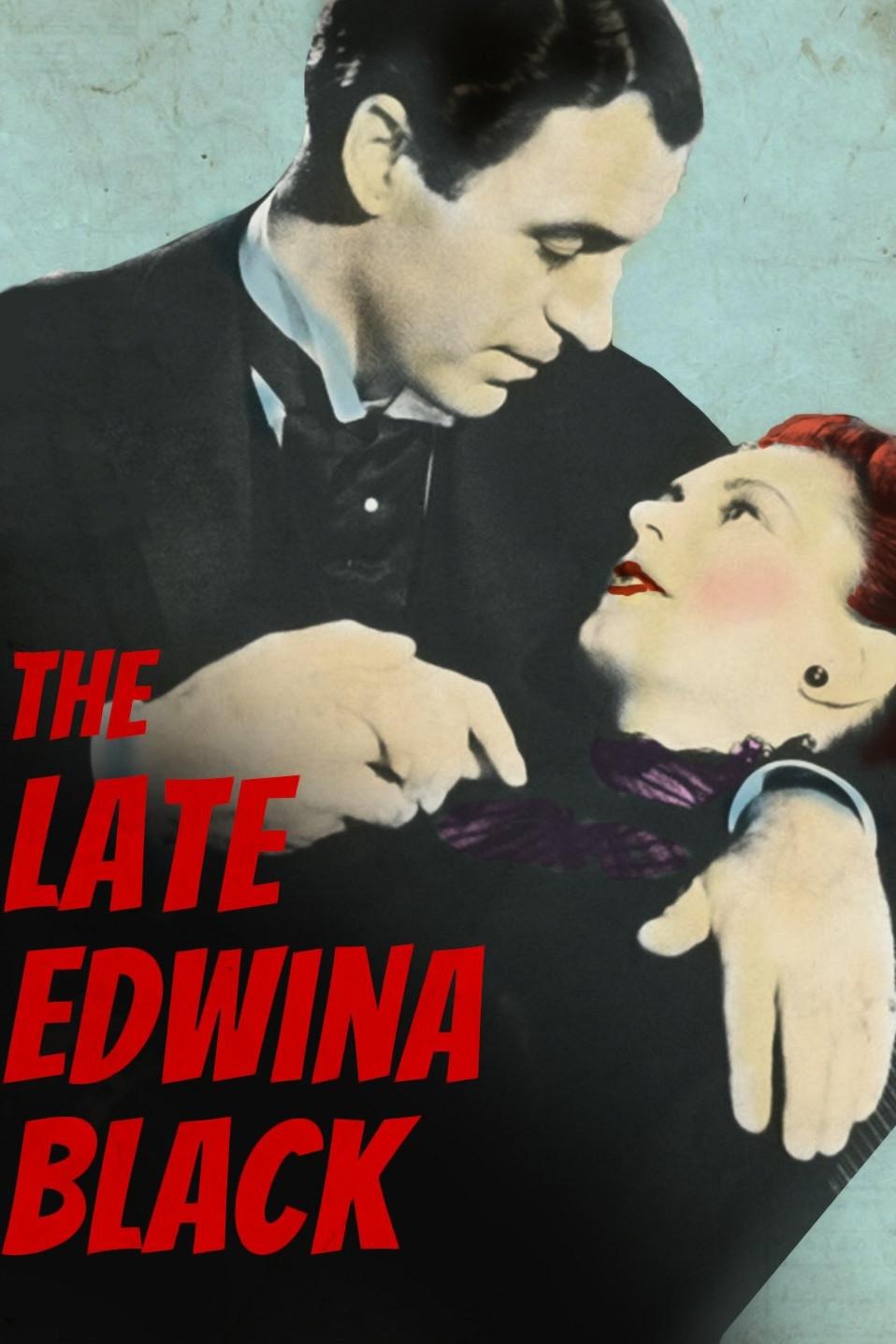Poster de The Late Edwina Black