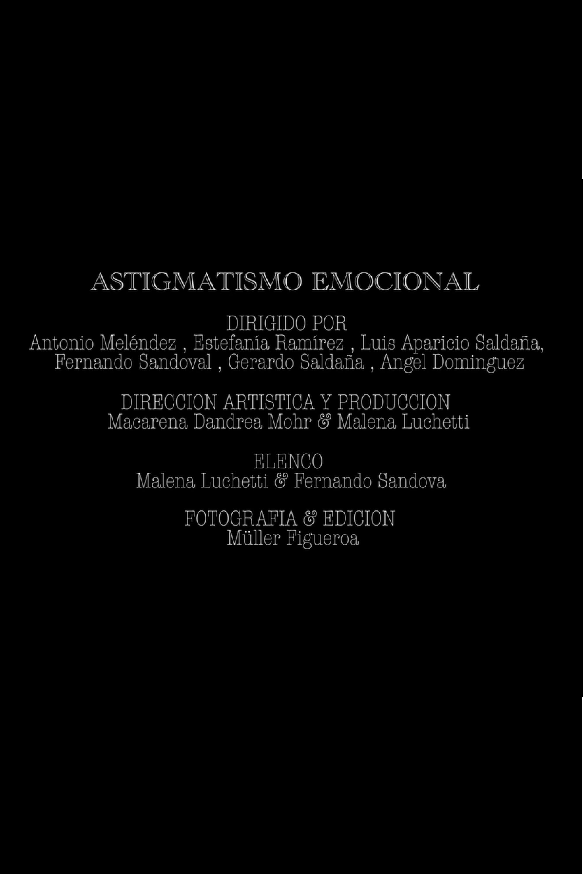 Poster de Astigmatismo emocional