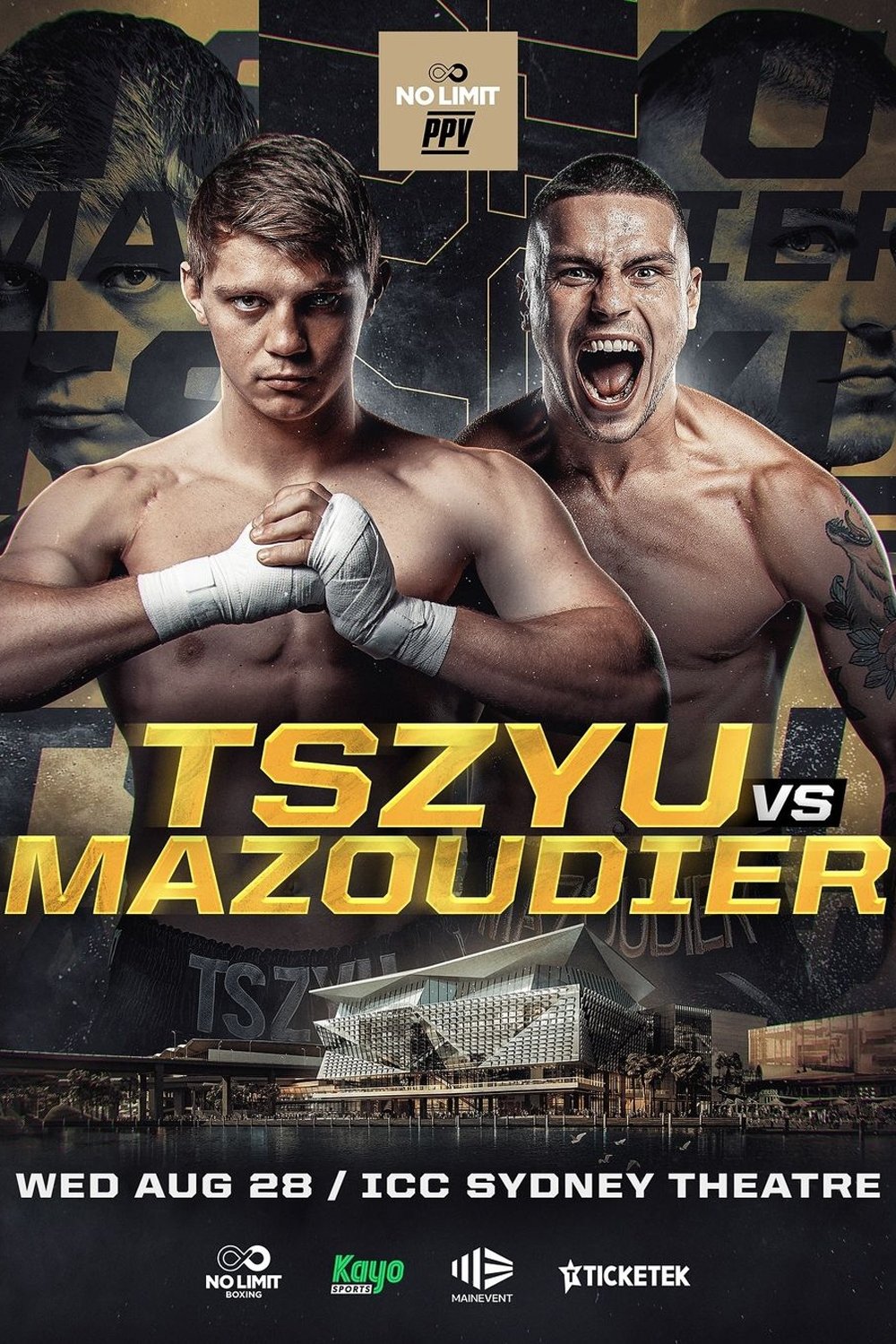 Poster de Nikita Tszyu vs. Koen Mazoudier