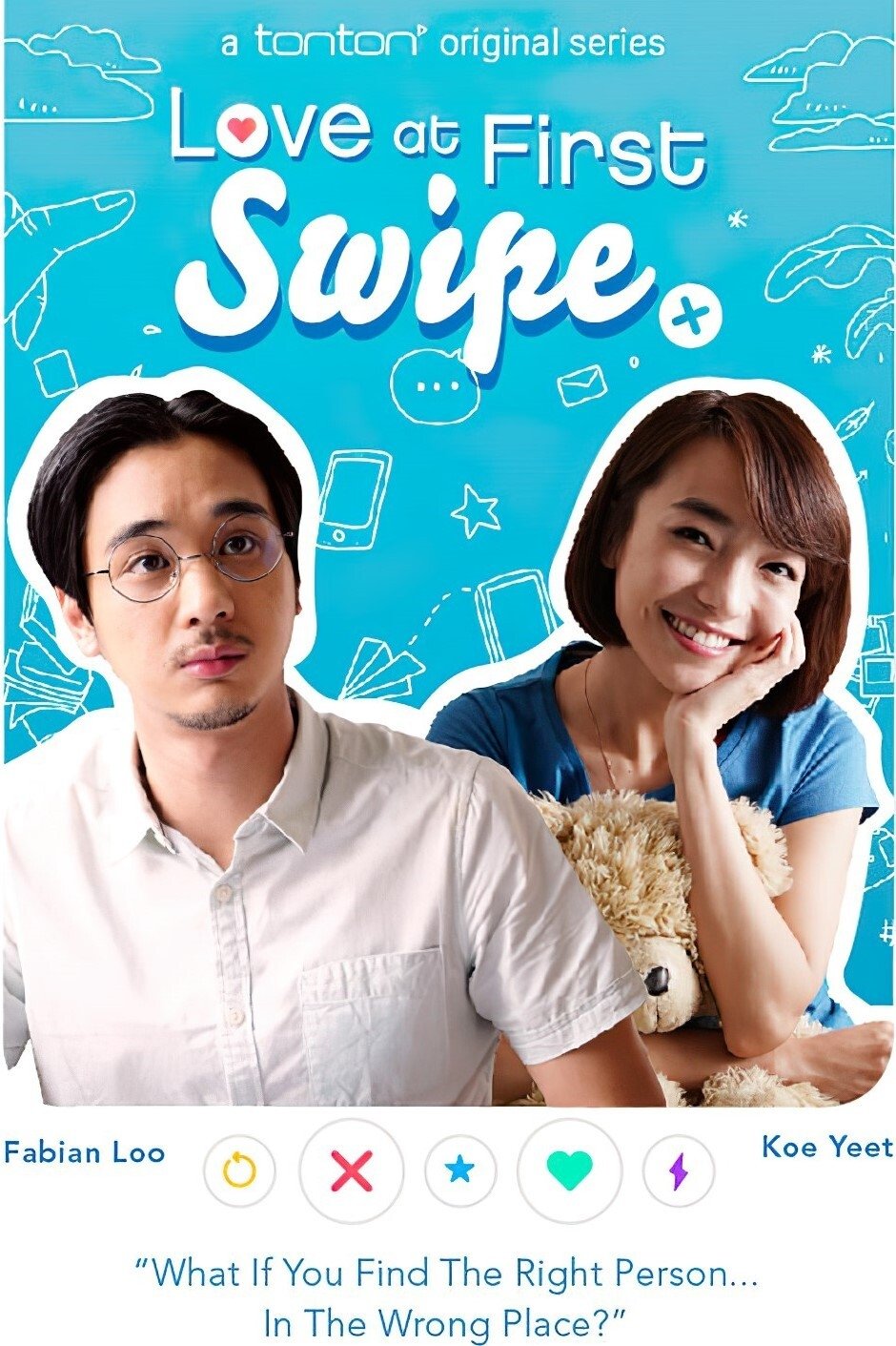 Poster de Love At First Swipe