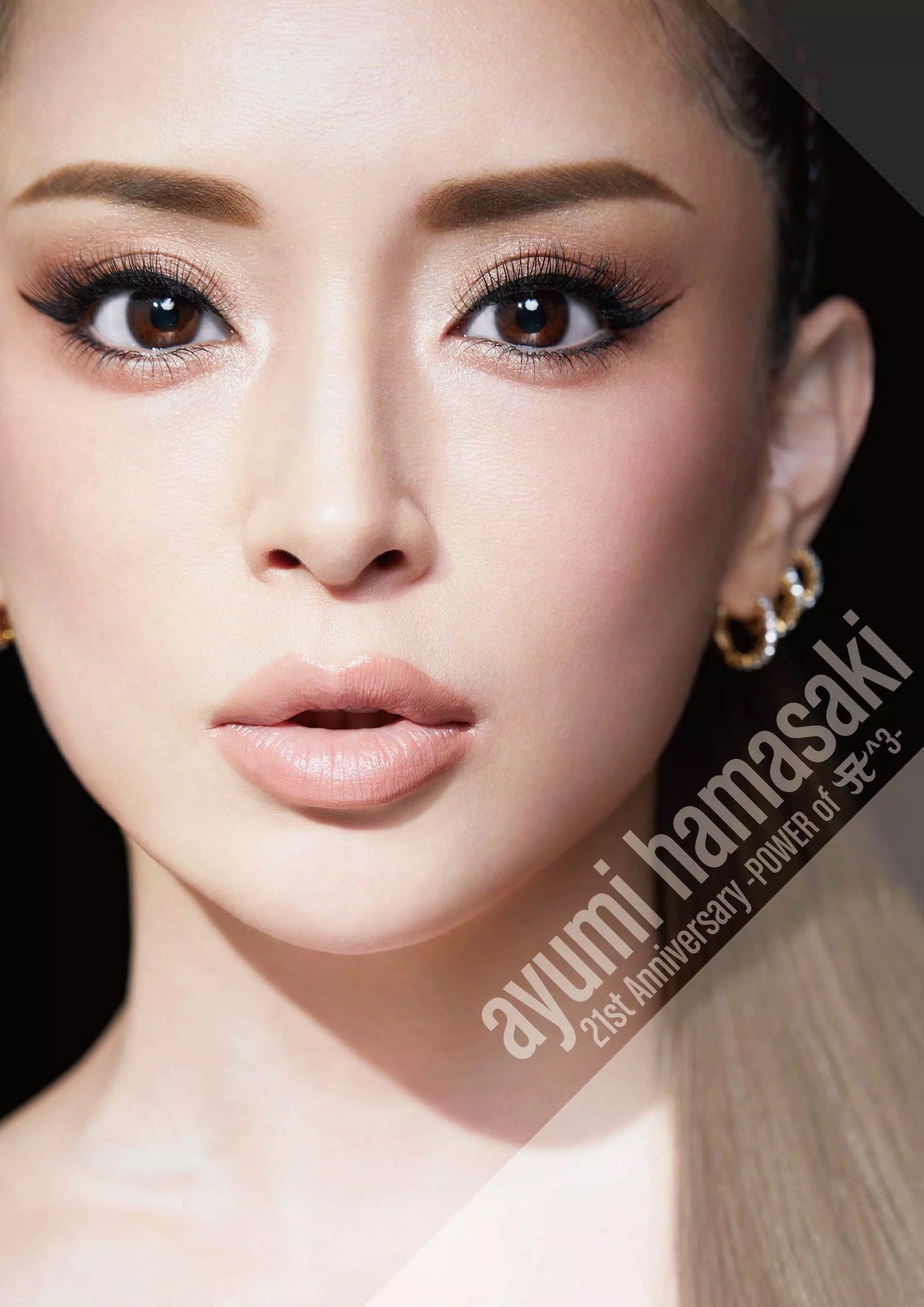 Poster de ayumi hamasaki 21st anniversary -POWER of A^3-