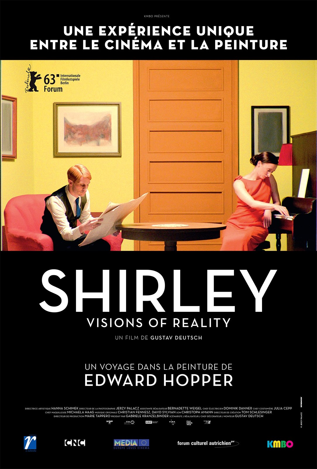 Affiche du film Shirley, un voyage dans la peinture d'Edward Hopper