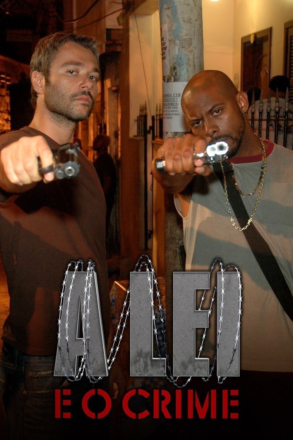 Poster de A Lei e o Crime