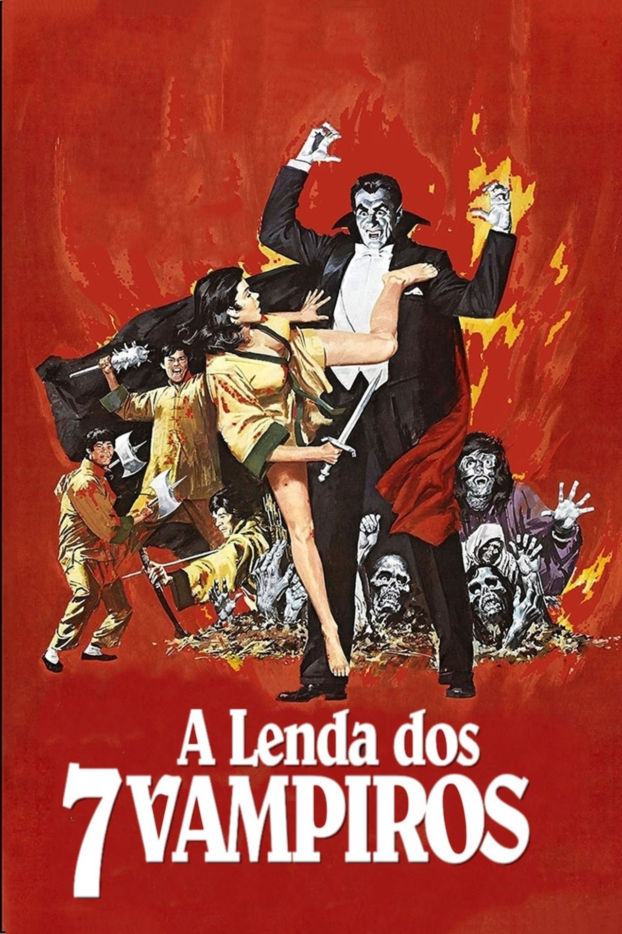 Poster de A Lenda dos Sete Vampiros
