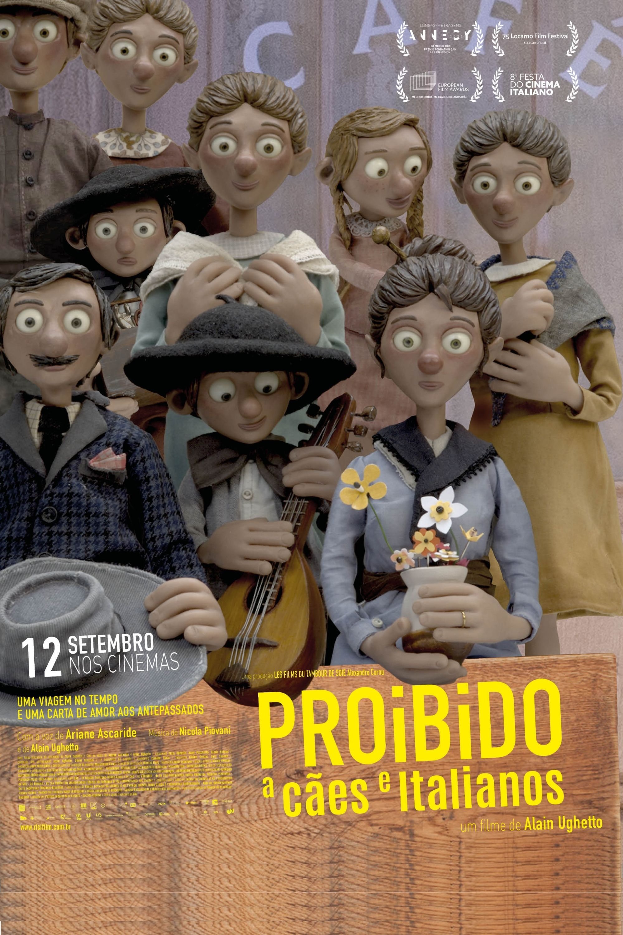 Poster de Proibido a Cães e Italianos