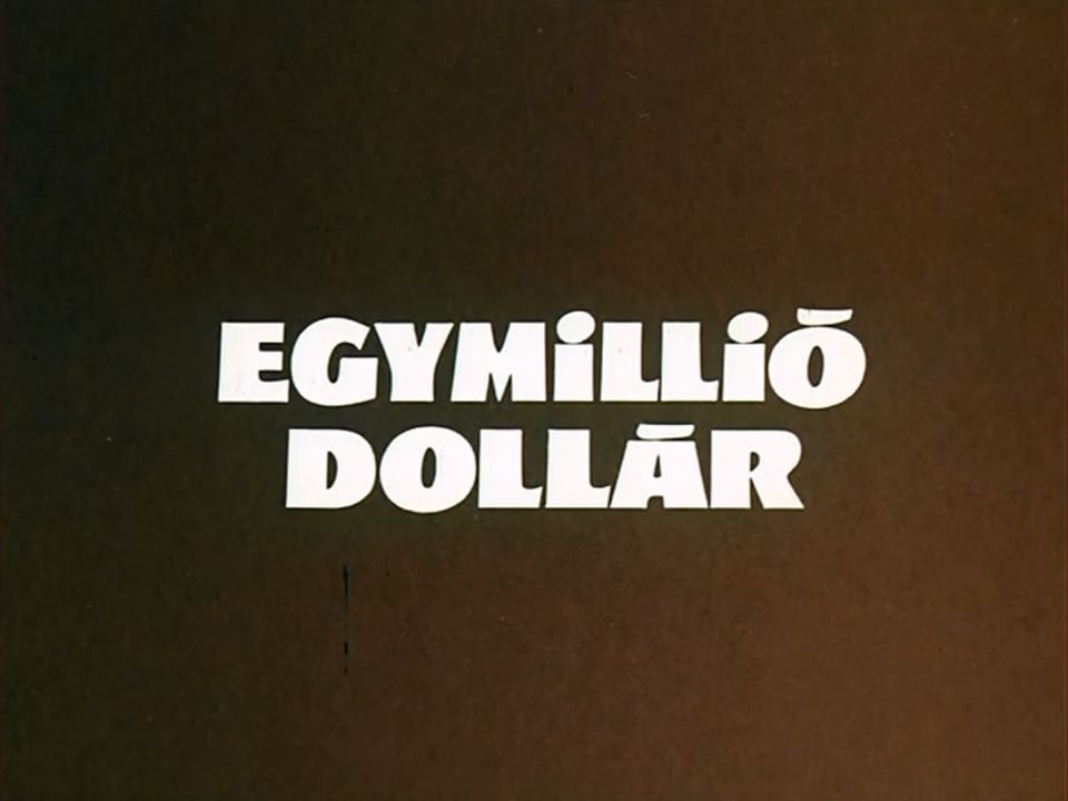 One million dollars