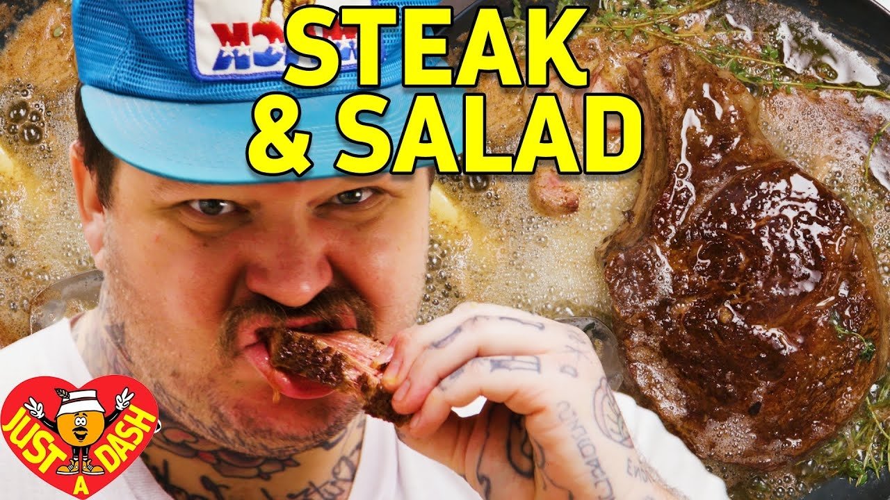 Drop Acid & Butter Baste Steaks