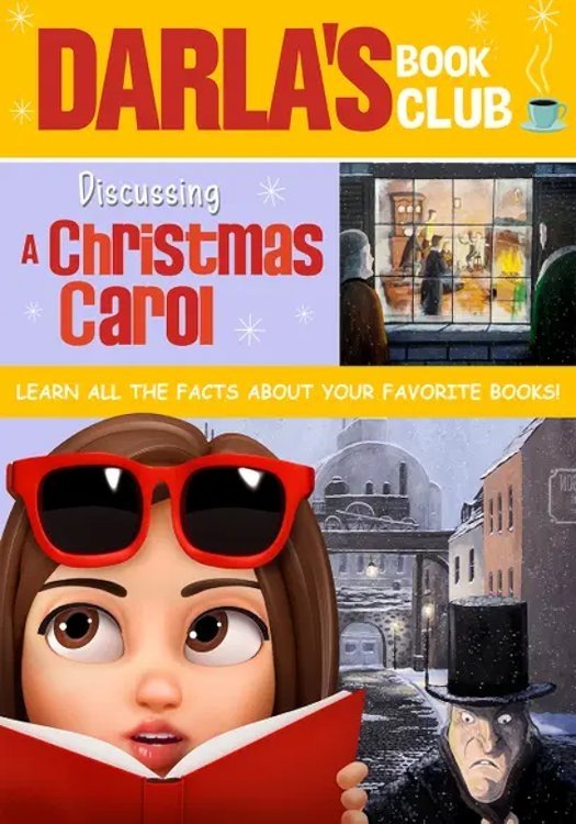 Poster de Darla's Book Club: Discussing a Christmas Carol