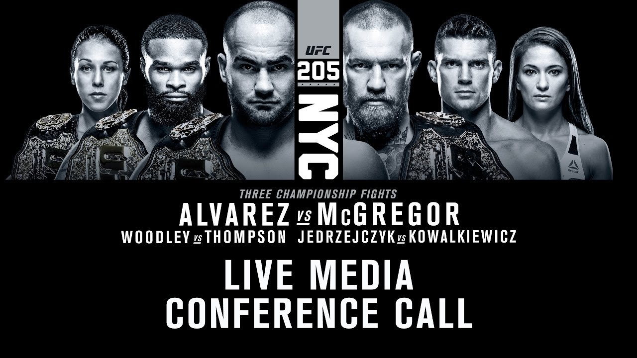 UFC 205: Alvarez vs. McGregor 2016 123movies